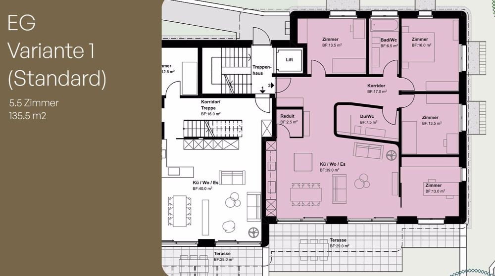 Moderne 5.5-Zimmer-Neubauwohnung in Wallisellen - Bild 9