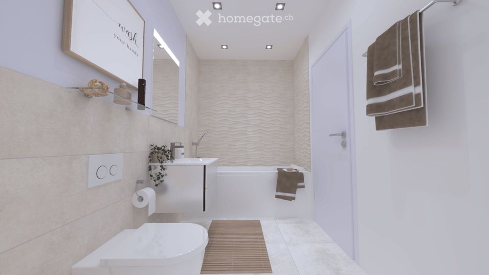 Neubau in Bad Zurzach, mit 3 1/2 und 4 1/2 Zimmer Wohnungen - Bild 2