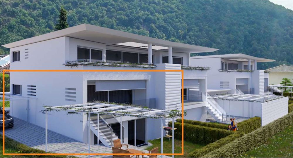 Losone: Appartamento 5.5 locali con giardino - Bild 1