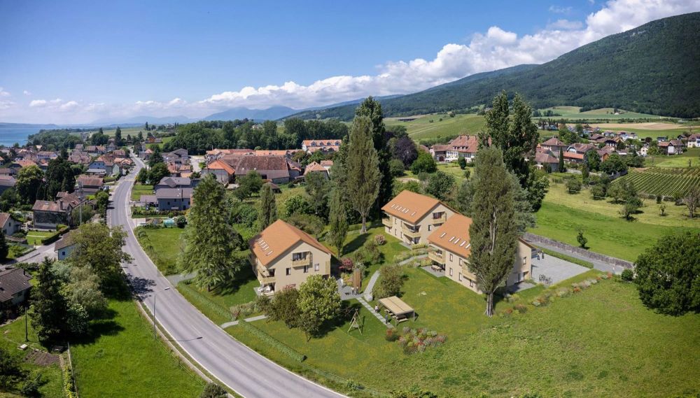 Bauarbeiten im Gange, Apartmentbau in Concise - Bild 2