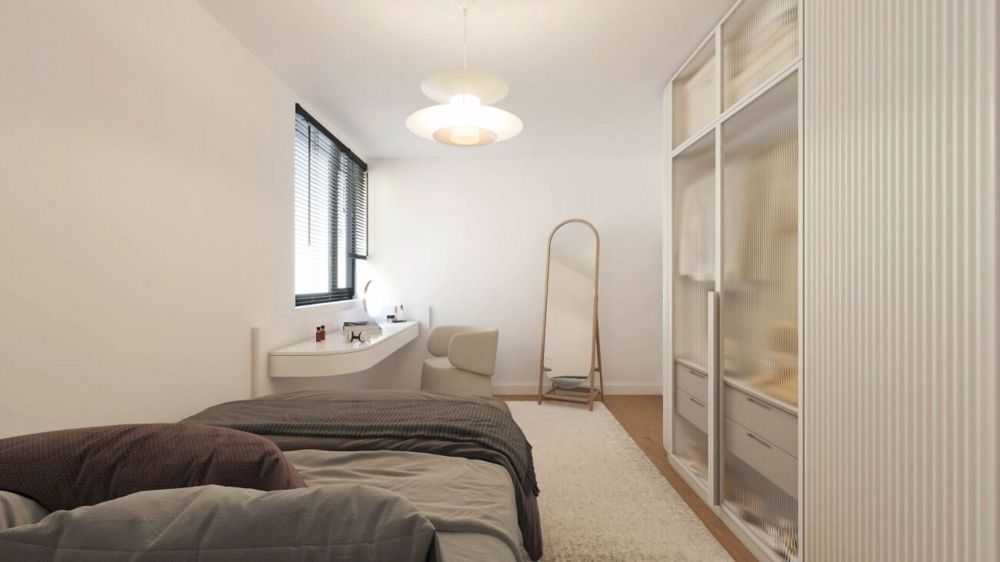 Neubauprojekt "Haselweg2" an erhöhter Lage in Muhen - Schlafzimmer