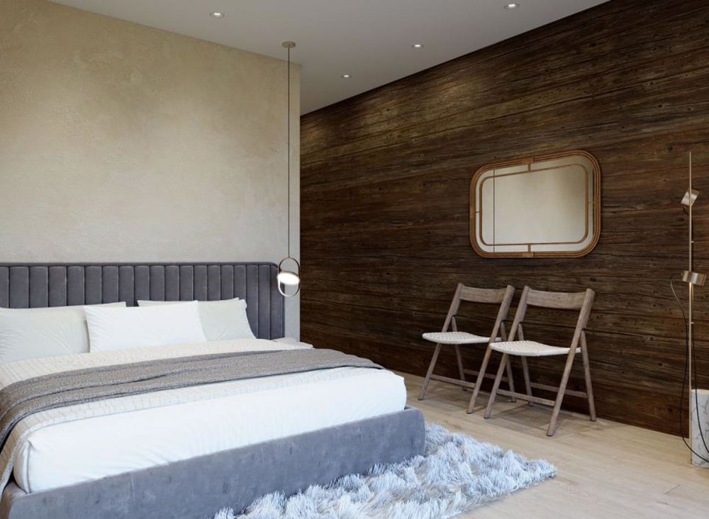 Villa moderne avec vue dégagée sur la campagne - Chambre 1