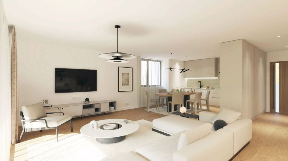 Neubauprojekt "Haselweg2" an erhöhter Lage in Muhen - Wohnbereich