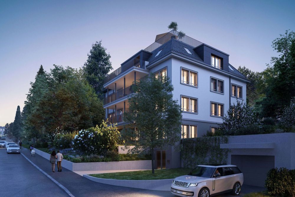 Penthouse-Traumblick: 4.5-Zi. Dachwohnung mit überhohen Räumen und mit 92 m² Dachterrasse - Bild 3