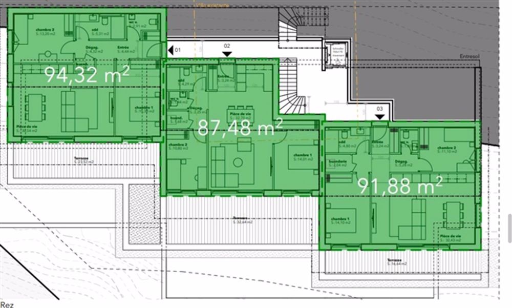 Appartement 3.5 Zimmer Panoramablick auf Willy's Terrasse - Bild 1