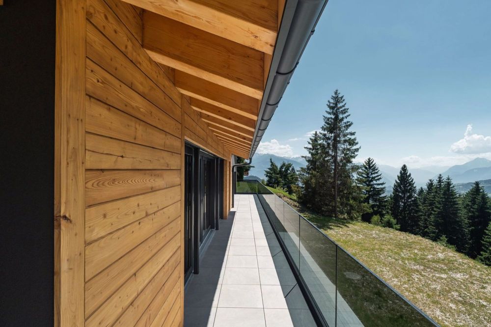 Chalet neuf à Crans-Montana avec vue panoramique - Bild 5