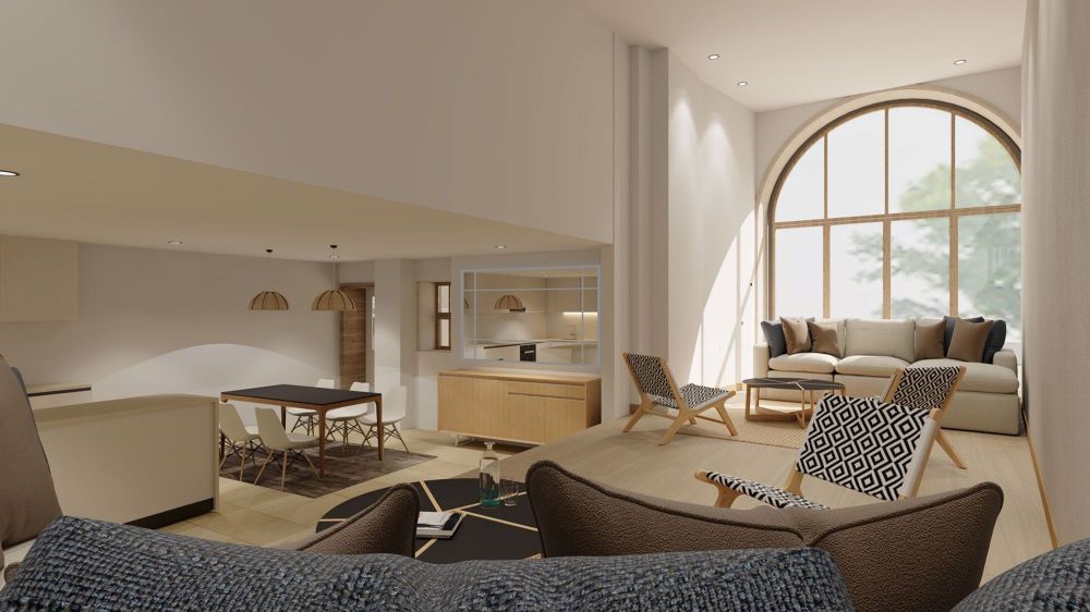 Letztes 4,5-Zimmer-Wohnung und ein Lokal zum Verkauf in einem komplett renovierten Bauernhaus! - Bild 2