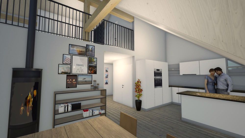Sonnenverwöhnte 4.5 Zimmer Dachwohnung mit Wohngalerie, inkl. Grossraumkeller und 2 AEH-Plätze - Bild 11