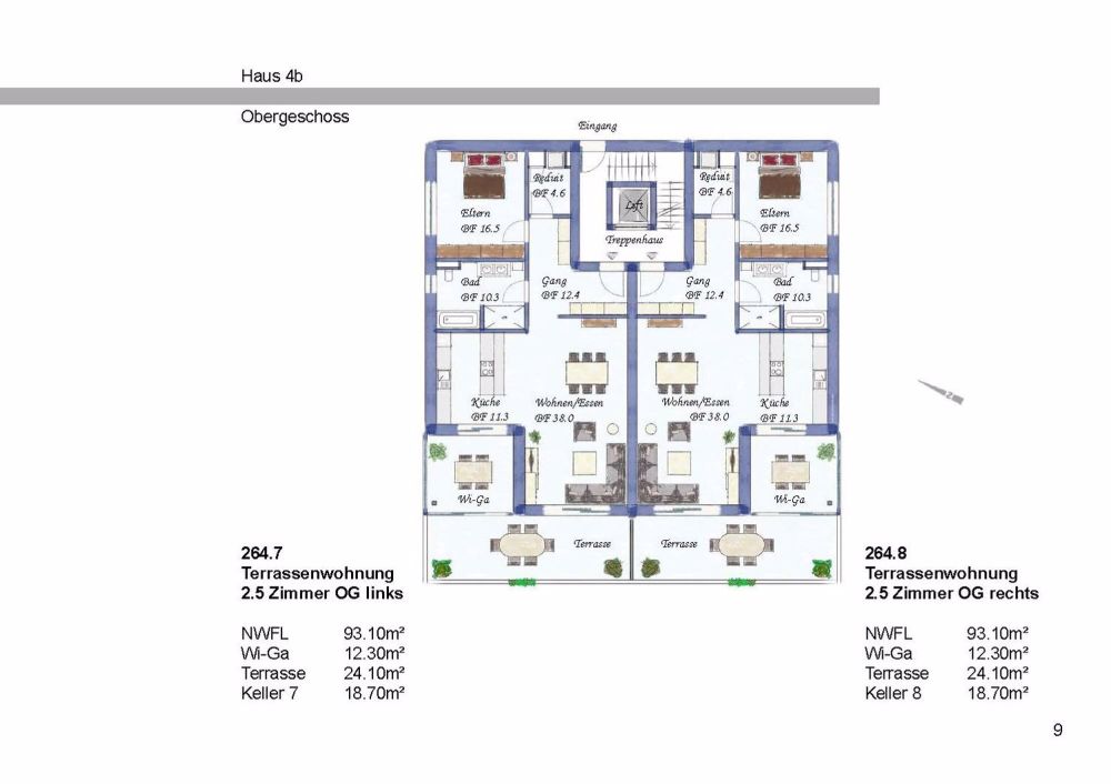 Terrassenwohnung in Künten - Bild 2