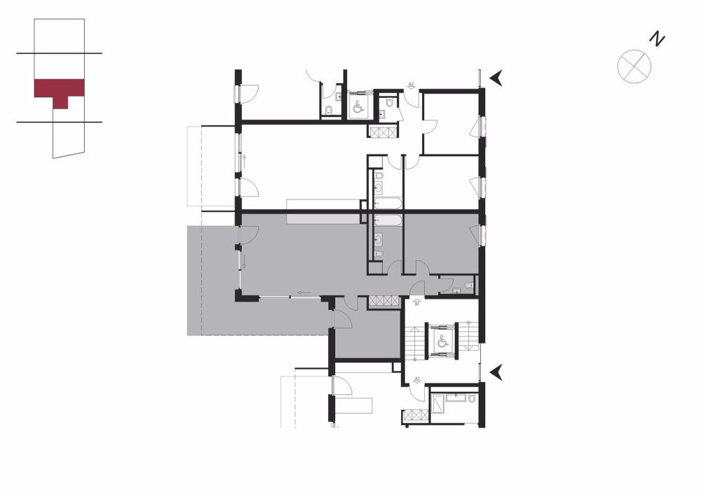 45% des lots vendus- 18 logements au coeur de ville en face de la Coop - B1
