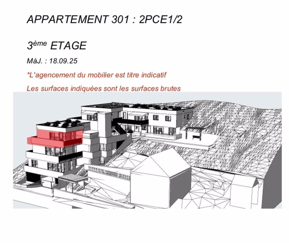 Moderne 2.5-Zimmer-Wohnung mit Balkon in Salins Sion - Bild 3