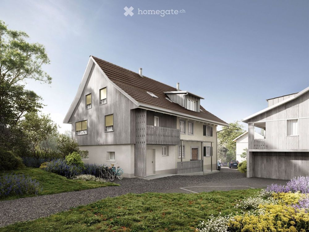 Einmaliges Neubauprojekt: aus totalsaniertem Bauernhaus werden zwei Doppeleinfamilienhäuser - Bild 6