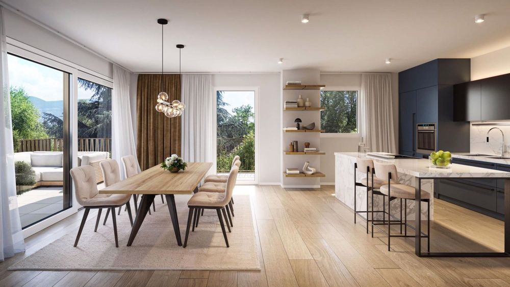 Wohnung mit 4 Zimmern - Lot 3.02 - Pierre-à-Bochet 17, Thônex - Bild 1