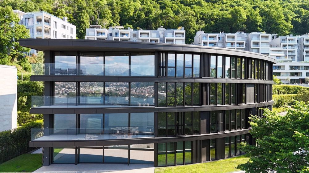 Moderno Appartamento di Lusso con Vista Mozzafiato a Paradiso - Bild 1