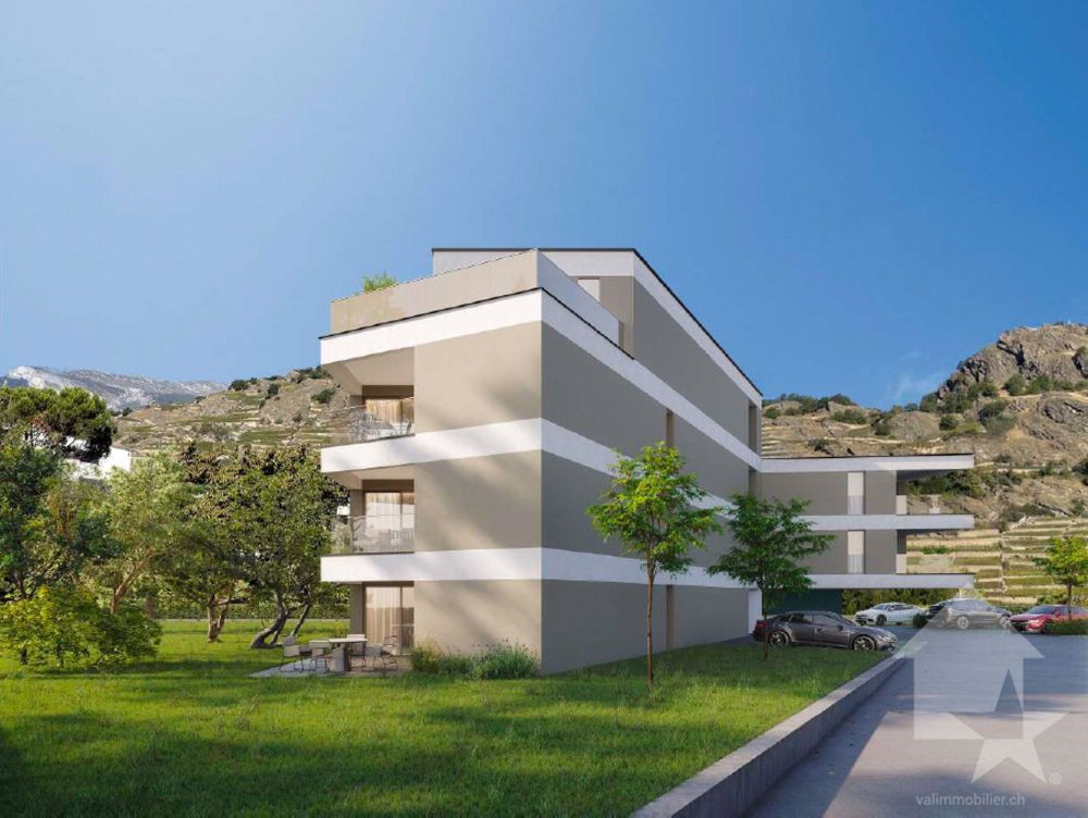 Bel appt de 2,5 pces de 66 m2 hab. avec terrasse et pelouse - Bild 2