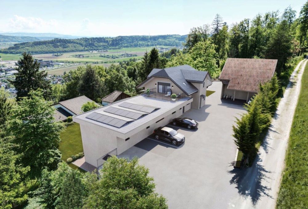 Neubau 4.5 EG mit 135m2 Wohnfläche mit fulminantem Ausblick - Bild 6