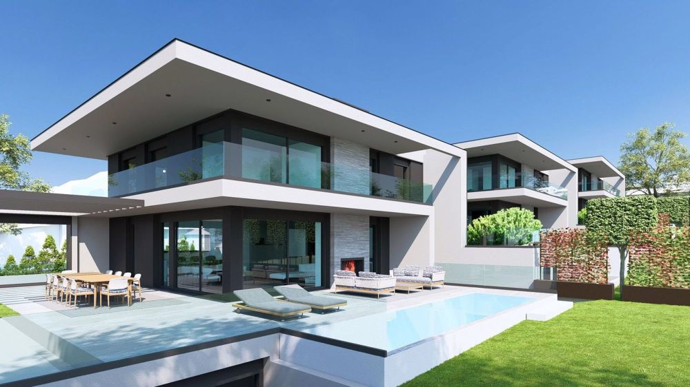 Connétable 3, Neuvilla mit Seeblick in Cologny - Bild 1