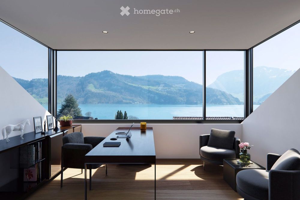 Villa in Kastanienbaum – an bester Lage mit Panoramablick auf See und Alpen - Bild 6