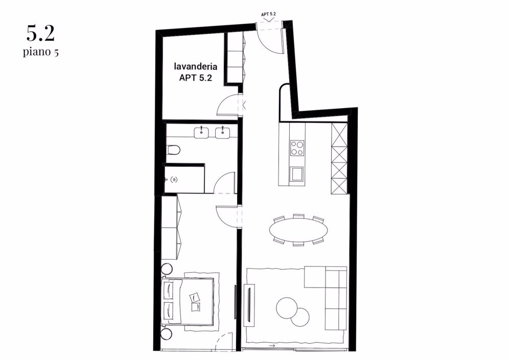 Nuovo 2,5 locali con giardino e vista aperta in residenza di pregio - Bild 11