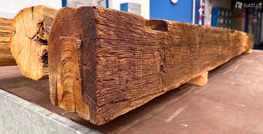 Eichenbalken, Holz, Balken, Stütze, Träger, massiv, Eiche - Bild 2
