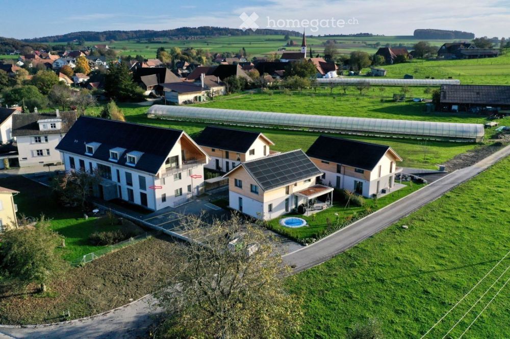 Ruhe und Entspannung im Gartenpark - moderne 3.5-Zimmer-Wohnung im Minergie-A-Standard - Bild 1