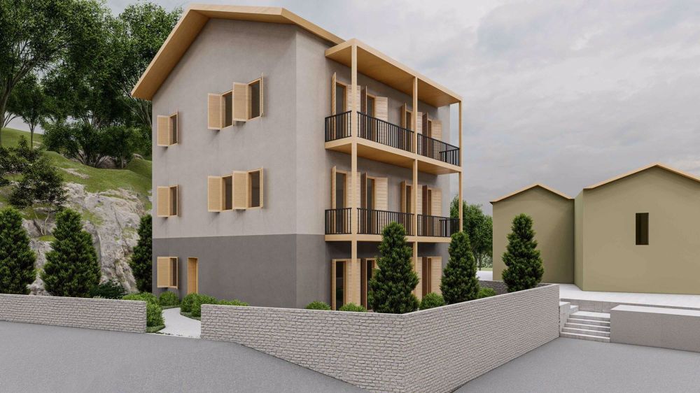 Appartement im letzten Stock in Isone - Bild 4