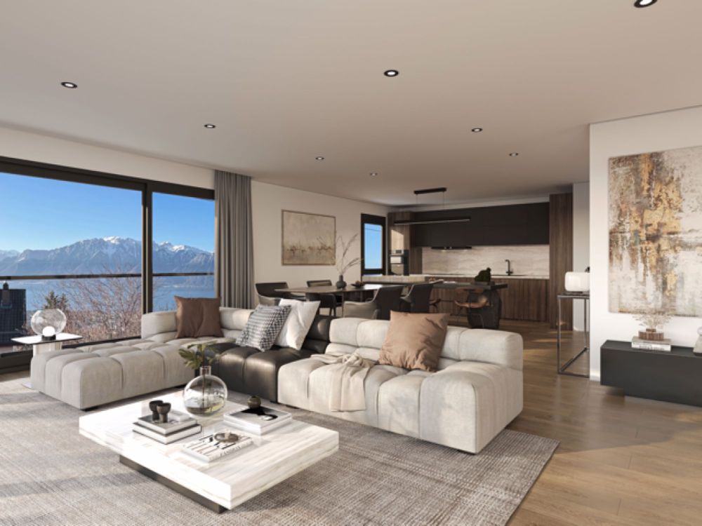 3 Apartments mit hohem Standard, 3 Minuten von Vevey entfernt - Bild 6