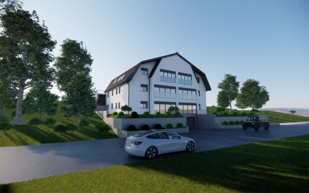 4.5-Zimmer-Dachwohnung mit Wintergarten & unverbaubarer Aussicht - Neubau in Rothenfluh (BL) - Bild 4