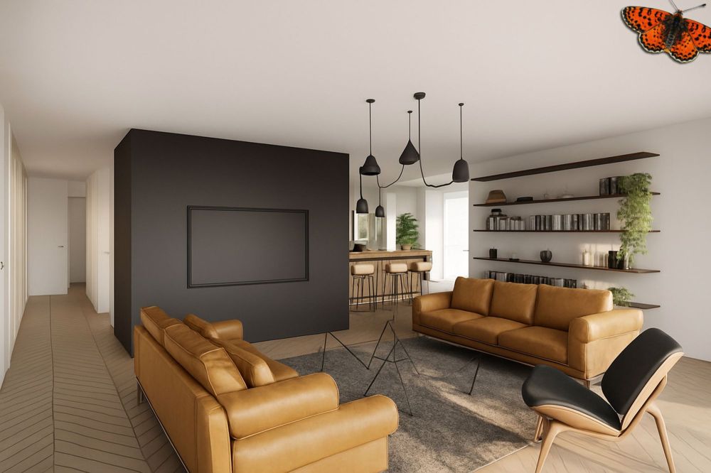 Attique de 5,5 pièces d'exception avec terrasse panoramique de 104 m²! - Bild 3