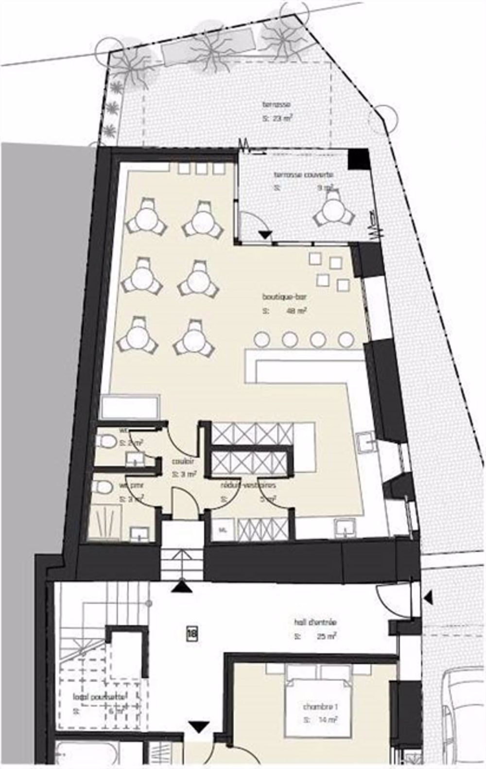 Neubau - Die Baustelle hat begonnen Geschäftslokal mit Terrasse - Bild 9