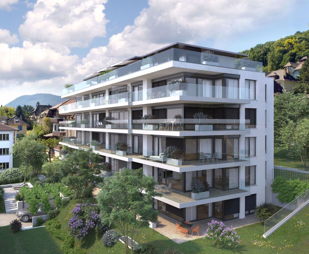 Dernier appartement de 5,5 pièces avec dégagement sur le lac - Bild 1