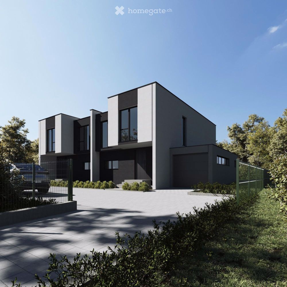 Modernes Neubauprojekt – Doppeleinfamilienhaus in familienfreundlicher Lage - Bild 1