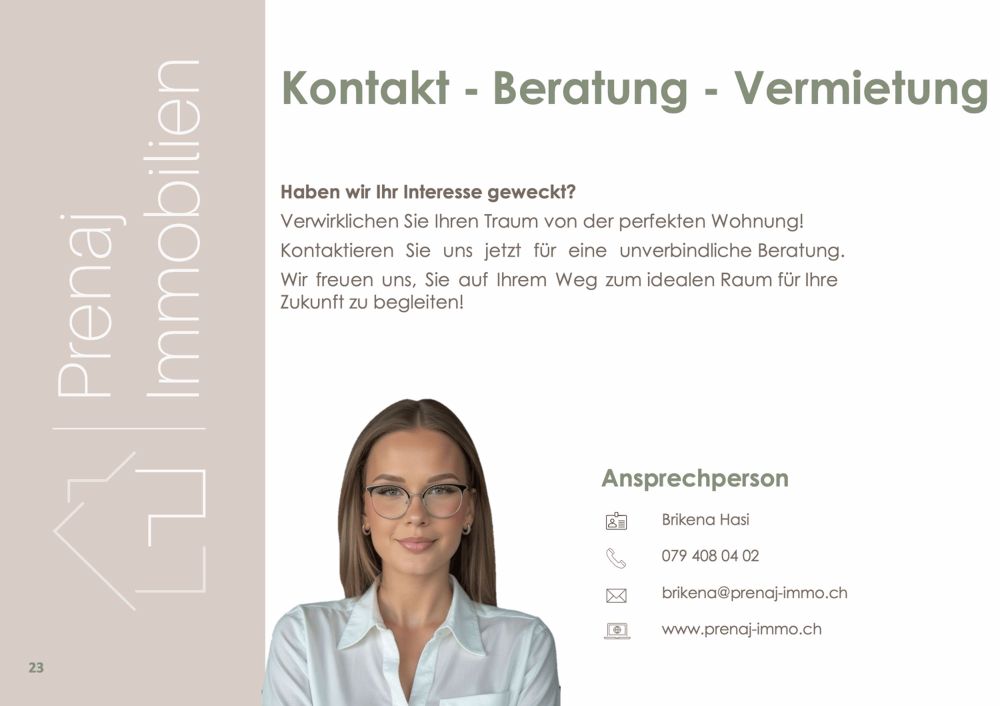 Moderne 2.5-Zimmer-Wohnung in Reinach mit Balkon und Garage - Bild 13