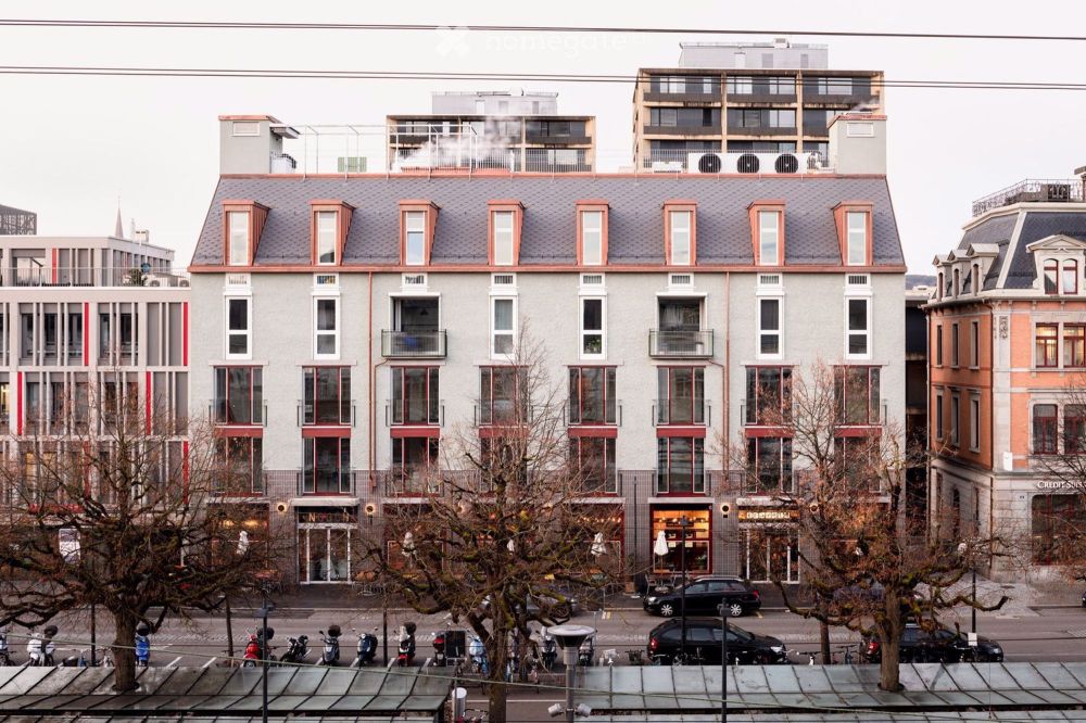 Moderne Wohnung mit Dachterrasse, 10 Min bis Zürich - Bild 1