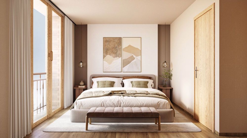 Appartement 5 pièces avec extérieur - Chambre