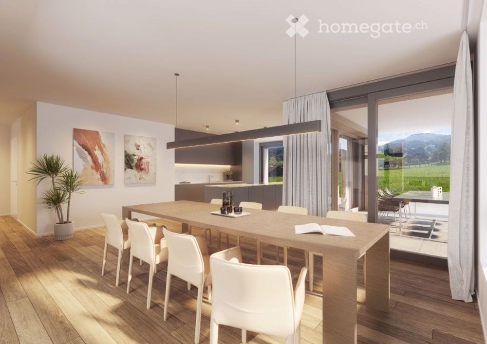 Exklusive Duplex-Wohnung mit 600m2 Gartenanlage und atemberaubendem Seeblick in Beckenried - Bild 2