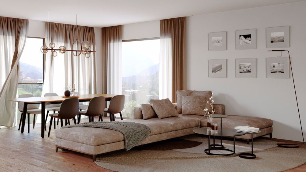 NEUES 4.5-ZIMMER-APARTMENT MIT PANORAMATERRASSE IN VACALLO - Bild 2