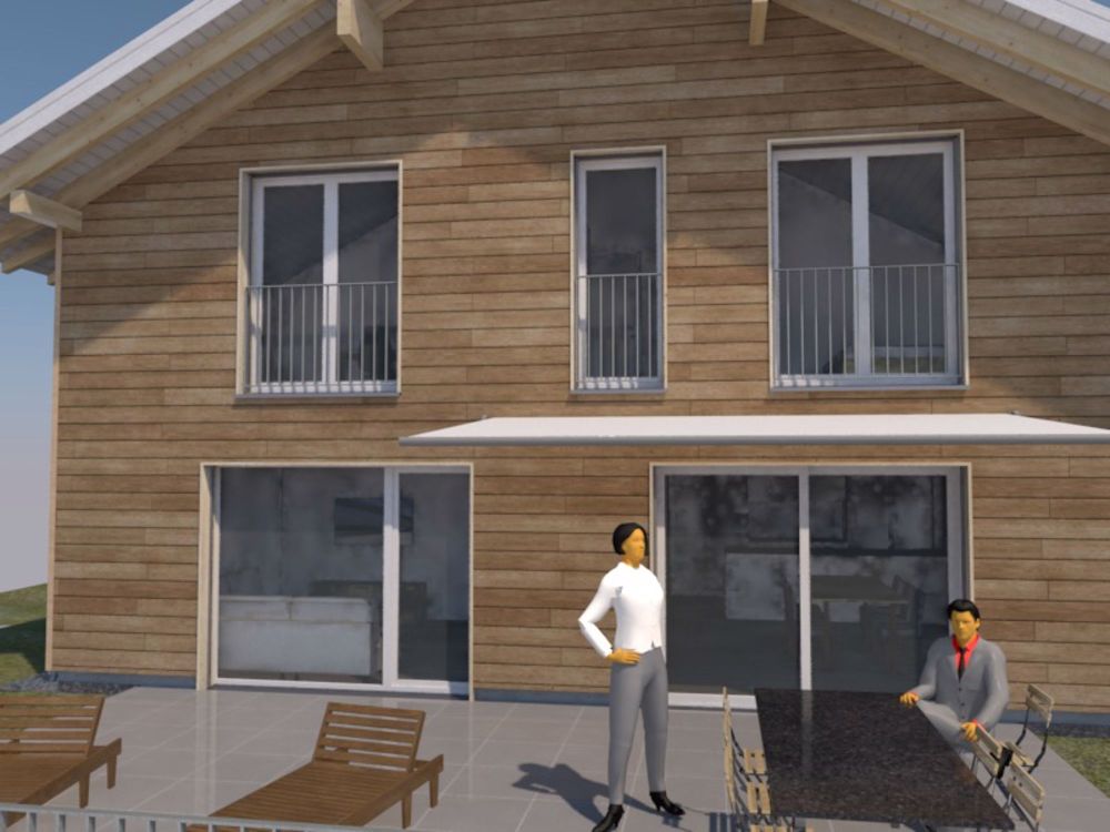 Modernes 5.5 Zimmer-Einfamilienhaus in Holzbauweise – nachhaltig & stilvoll - Bild 3