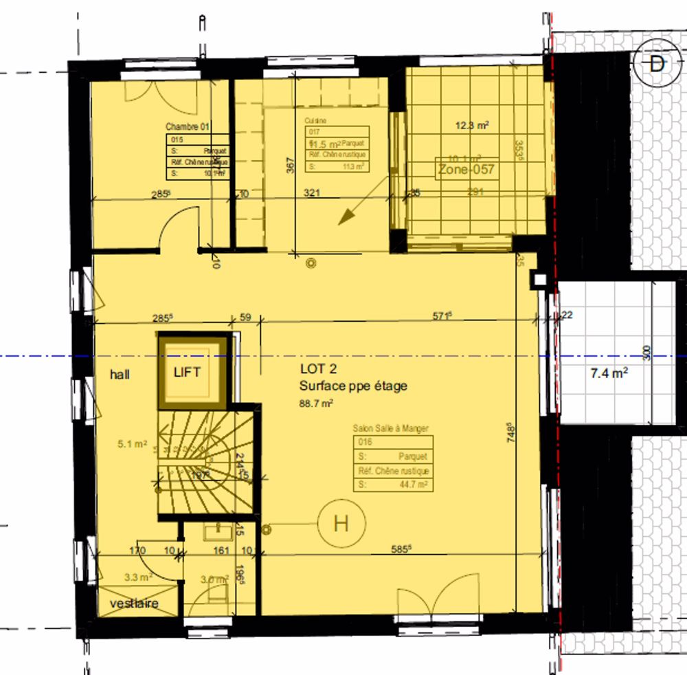Wohnung mit 5,5 Zimmern und Seeblick! - Bild 2