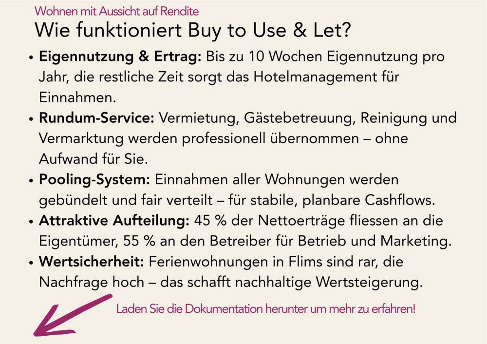 LETZTE CHANCE! IHRE BEWIRTSCHAFTETE WOHNUNG DIREKT BEI DEN BERGBAHNEN FLIMS! - Bild 8