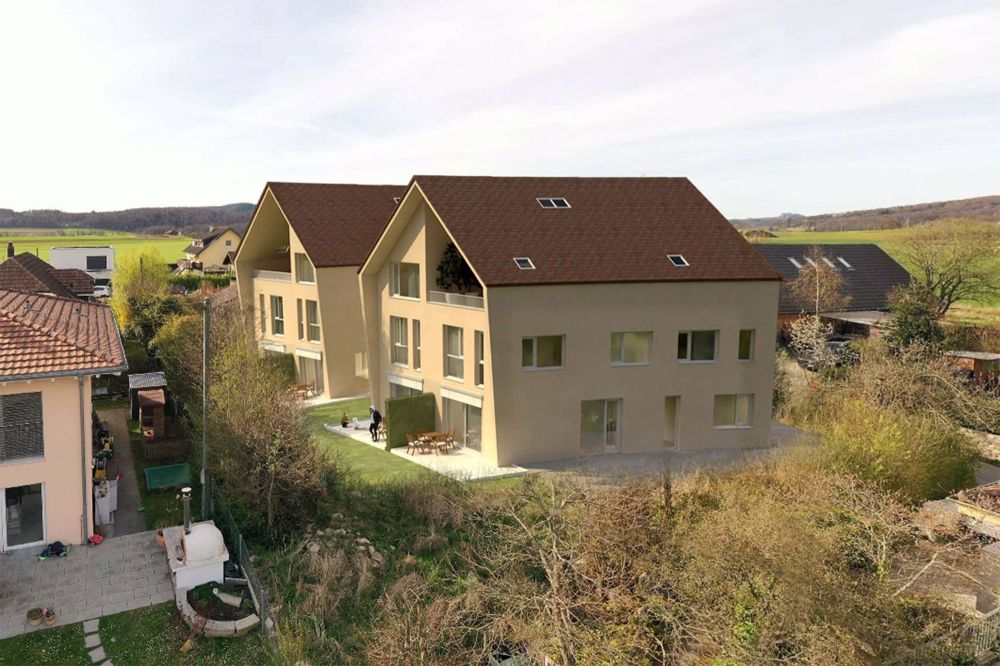 Moderne Neubau Gartenmaisonette-Wohnung in unmittelbarer Rheinnähe | dreamo.ch - Bild 1
