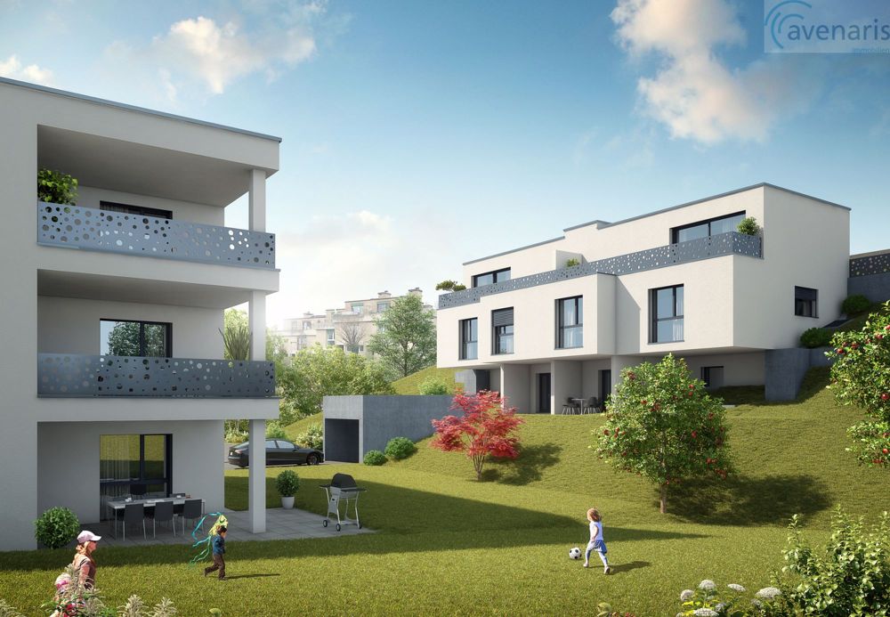Neubauprojekt in Laufen - Doppeleinfamilienhäuser - Ansicht