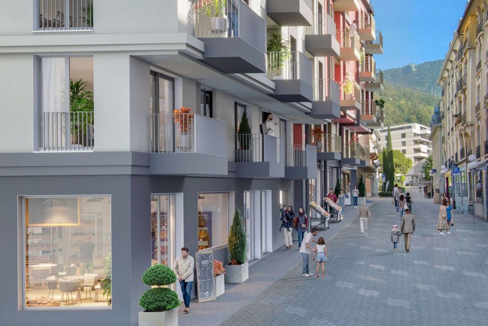 4.5 pièces neuf dans le quartier Belle Époque de Montreux - Immeuble