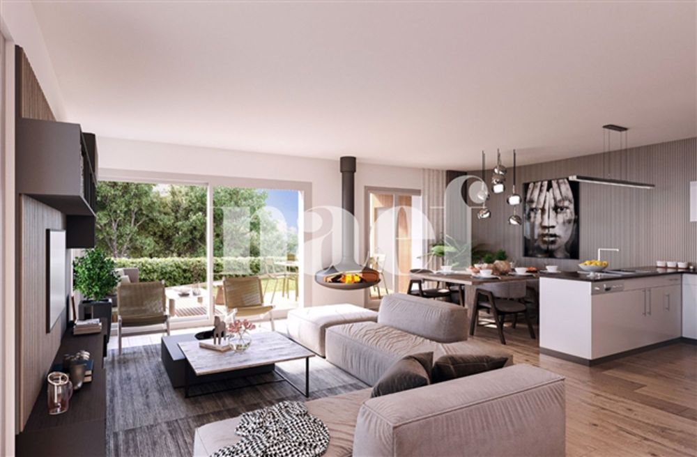 Neue 5,5-Zimmer-Doppelhaushälfte mit Terrasse und Garten zum Verkauf in Rueyres-St-Laurent - Bild 3