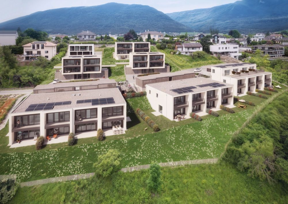 Lumineuse villa de 4,5 pièces avec magnifique vue sur le lac, les Alpes et le Littoral - Bild 1