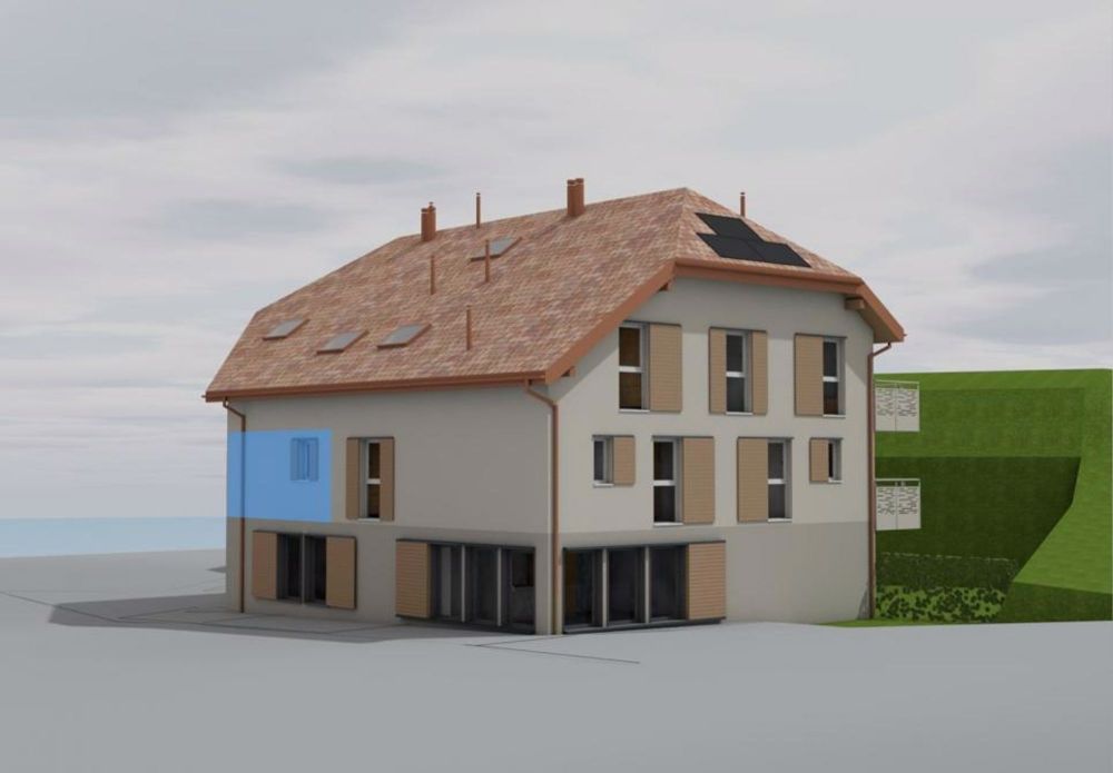 PROJET NEUF : Appartement de 3.5 pièces au premier étage - Bild 2