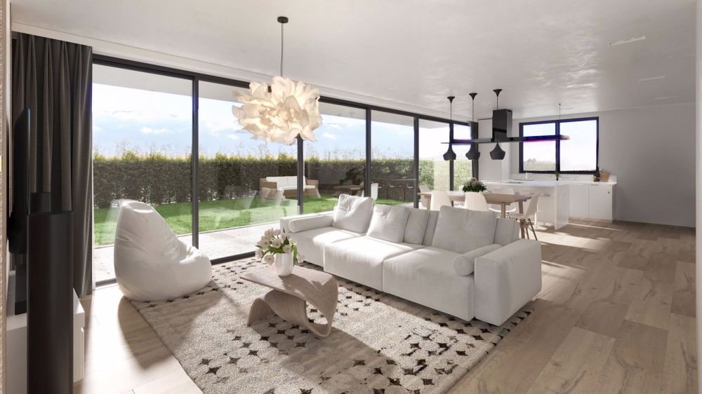 Prestigioso 4.5 locali con giardino a Gentilino in una nuova residenza - Bild 2