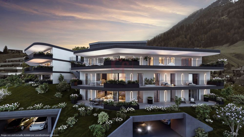 Broc - Résidences Les Terrasses de Chambon - Appts de 4.5 à 5.5 pces - Bild 8