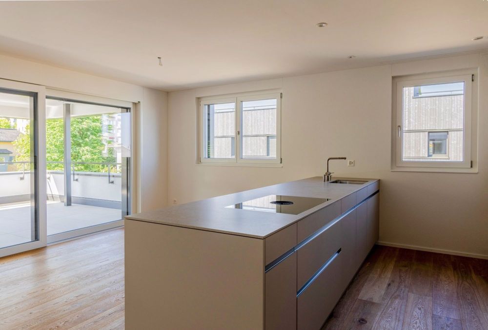 Modernes Wohngefühl mit Weitblick in Rorschacherberg - Küche