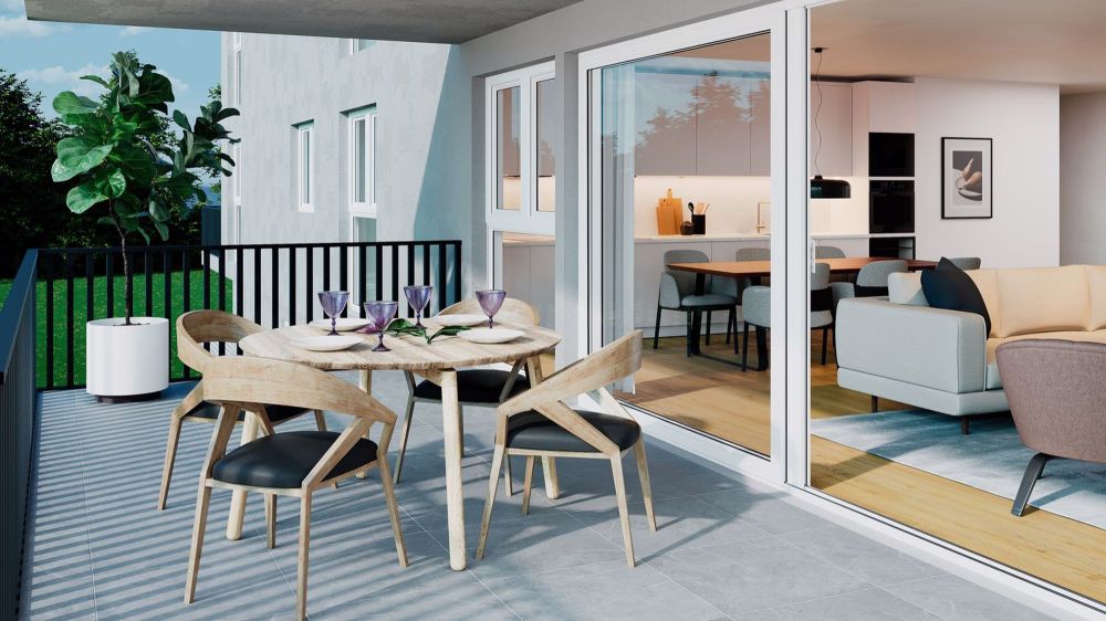 Magnifique appartement de 4.5 pièces avec balcon - Bild 2